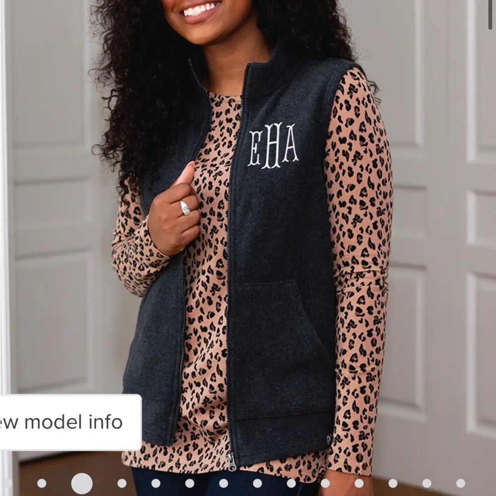 Marley Lilly Animal Print Layering Tee Tunic